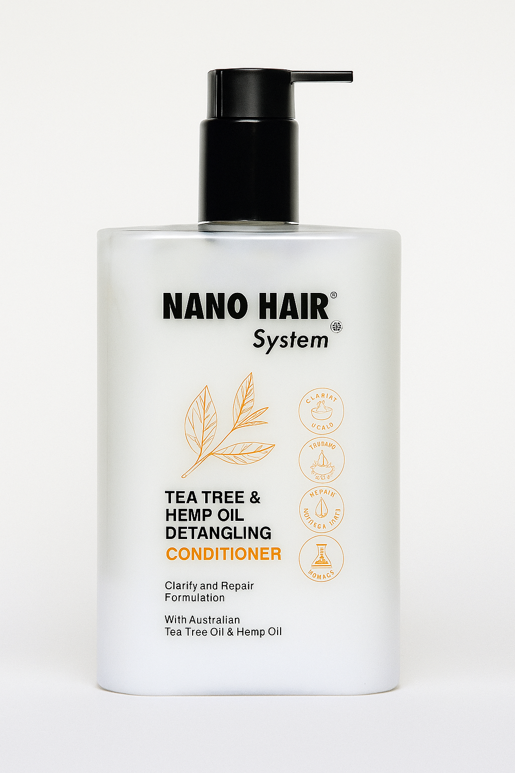 Après-shampooing Démêlant Tea Tree & Hemp Oil – Nano Hair
Format : 300 ML
Type de cheveux : Gras, à tendance pelliculaire ou sensibilisés
Offrez à vos cheveux un soin équilibrant et rafraîchissant avec le Conditioner Démêlant au Tea Tree et à l'Huile de Chanvre signé Nano Hair. Conçu pour apaiser le cuir chevelu tout en démêlant efficacement, il complète parfaitement le shampooing de la même gamme pour une chevelure légère, saine et revitalisée.
Bienfaits :
Tea Tree d'Australie : apaise, puri
