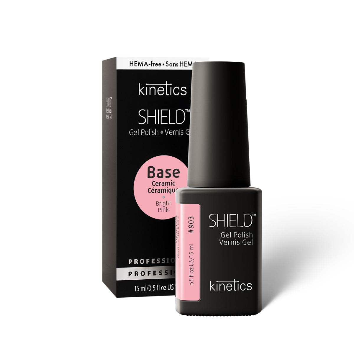 Vernis semi permanent Kinetics Shield SHIELD GEL CERAMIC BASE 903 – Nahla Beauty Tunisie