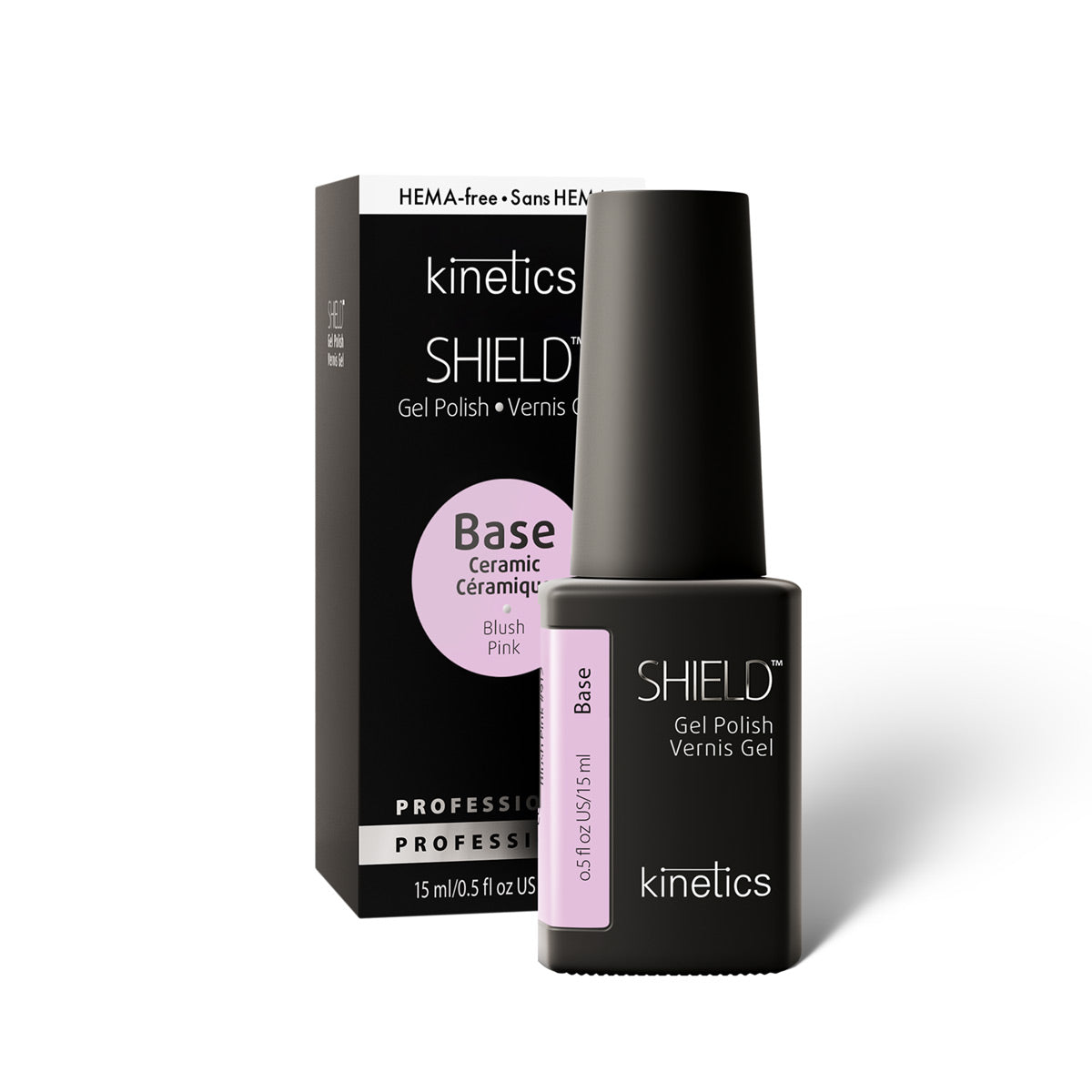 Vernis semi permanent Kinetics Shield SHIELD CERAMIC BASE BLUSH PINK 913 – Nahla Beauty Tunisie