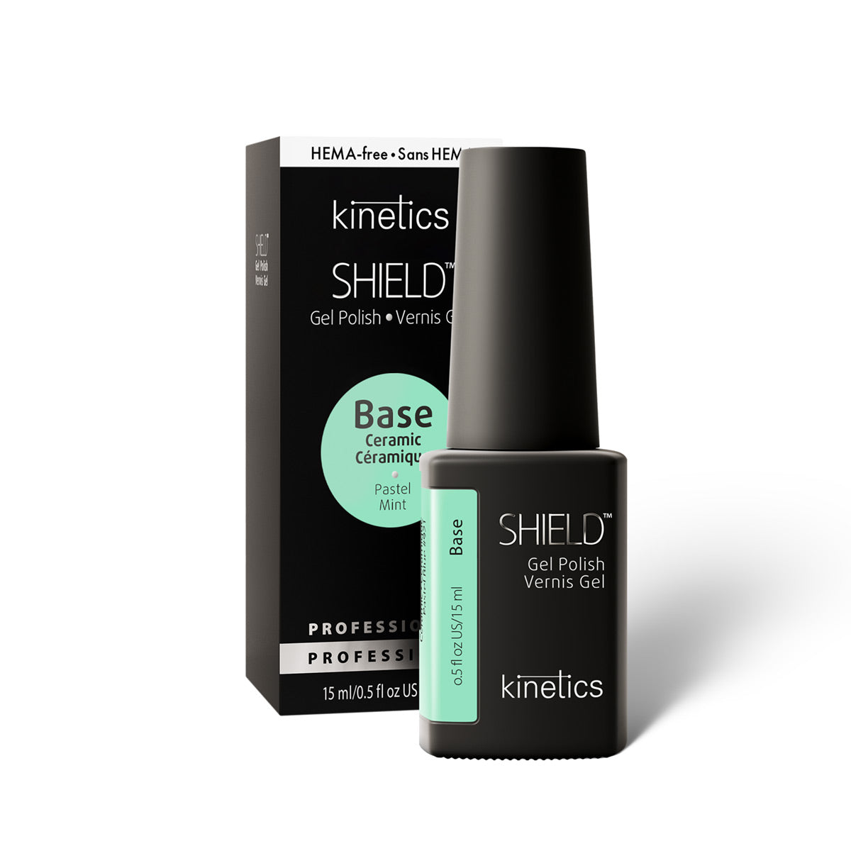 Vernis semi permanent Kinetics Shield SHIELD CERAMIC BASE PASTEL MINT 924 – Nahla Beauty Tunisie