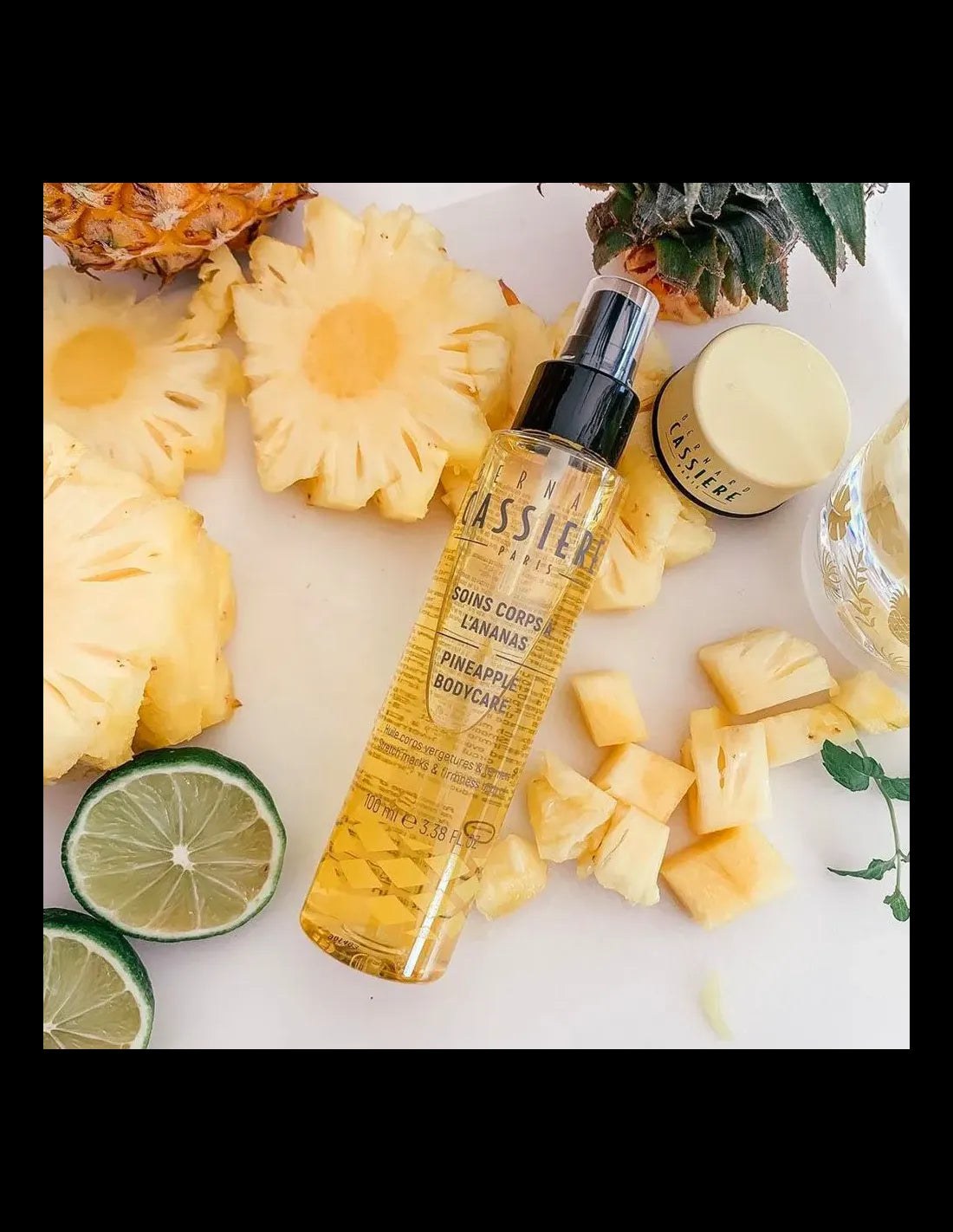 Huile corps vergetures et fermeté