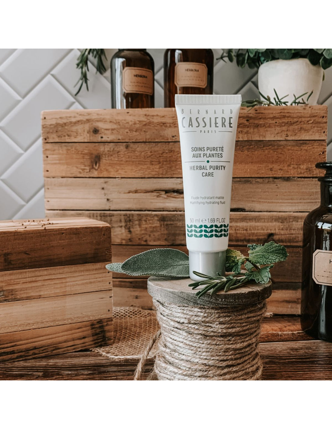 Fluide hydratant matité